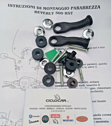 Kit attacchi cupolino - kit,