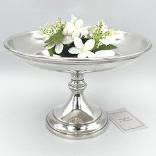 Alzata centrotavola in argento silver plate Fratelli Calderoni design anni '50