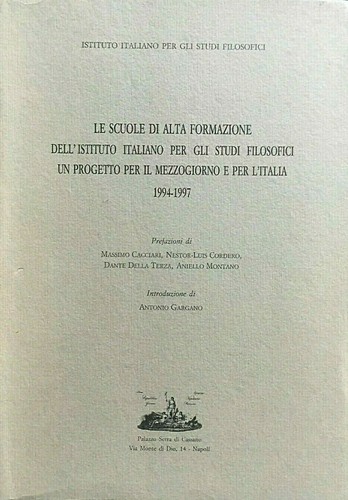 Scuole alta formazione - le,