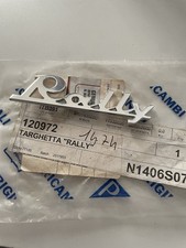 TARGHETTA RALLY IN ALLUMINIO