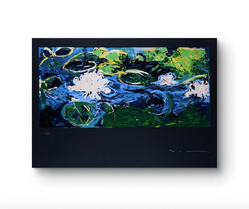 Mario schifano gigli d acqua - mario,