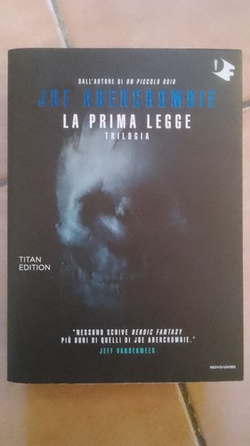 Prima legge joe - prima, abercrombie