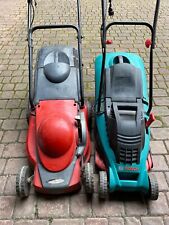 due tagliaerba elettriche uno della Bosch e l’altro del Castelgarden usato 