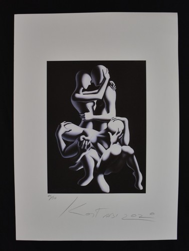 Mark kostabi stampa artistica - mark,
