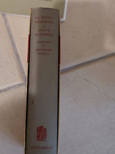 dante divina commedia  manfredi porena zanichelli Raro  CS