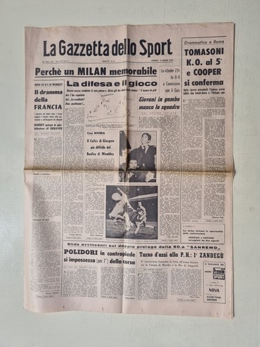 Gazzetta dello sport marzo - dello, 14