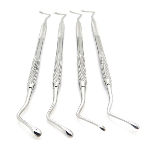 Periodontal lucas curettes set - periodontal,