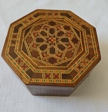 Octagon Handmade Wood Mosaic
