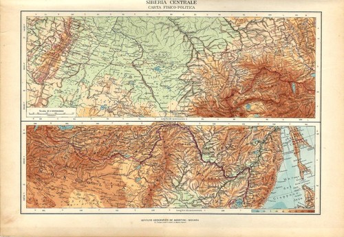 Carta geografica antica asia - carta,