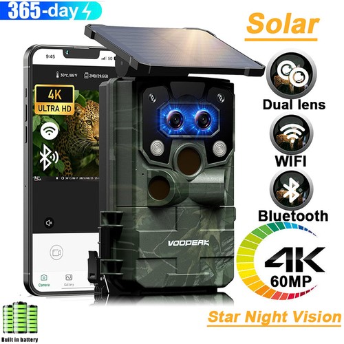 Telecamera solare starlight - 4k,
