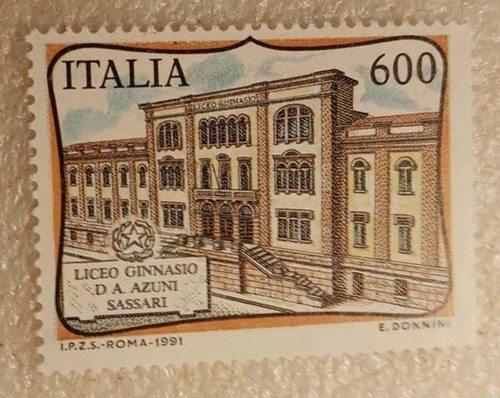 Francobollo italia liceo - francobollo, italia-liceo
