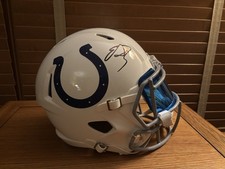 Casco da calcio firmato