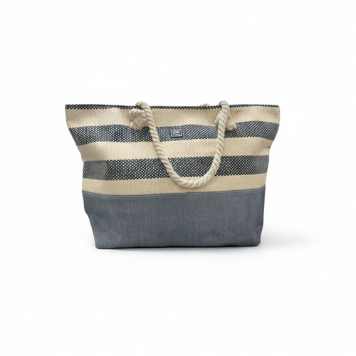 Borsa mare righe grandi e - mare,