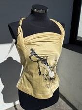 Just Cavalli gold mini dress
