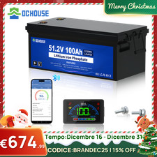 48V 100Ah Batteria per