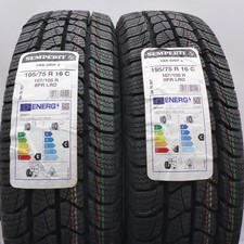 195 75 16C 2x Semperit 195/75
