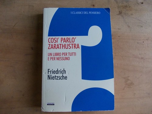 Cosi parlo zarathustra - cosi', parlo'