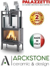 Palazzetti MX 64 R Angolo DX Camino a Legna Aria Naturale Canalizzabile 14,3 Kw