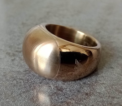 Anello emporio armani acciaio - armani,