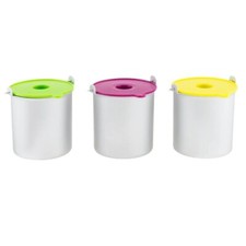 HKOENIG 3 Cestelli Ciotole Contenitori Gelato 1L Originale Gelatiera HF180