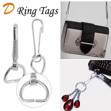 Resistente Ganci Con Anello a D Fibbia Scatto Clip Portachiavi Artigianato Borse