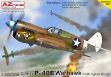 CURTISS P-40E WARHAWK "49TH FIGHTER GROUP" 1/72 AZ MODEL