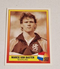 TOP PLAYER FIGURINA CALCIATORI PANINI EURO 96 N.16  VAN BASTEN