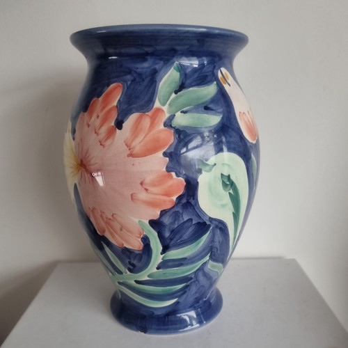 Vaso alcobaca dipinto mano - vaso,