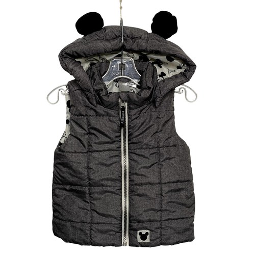 Gilet imbottito con cappuccio