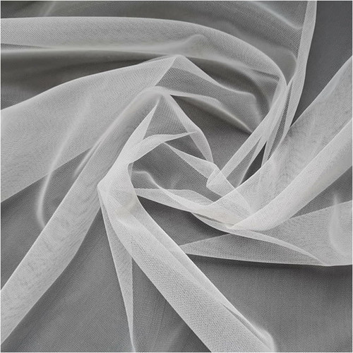 Tessuto tulle bianco - tessuto,