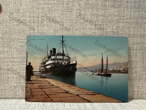 Cartolina trieste antica - trieste,