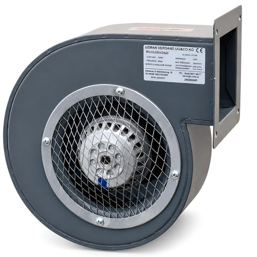 Ventilatore radiale 950 h - ventilatore, m³/h