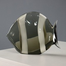 Pesce Vetro Murano Scultura Vintage Manifattura Seguso Italia Design Anni 60