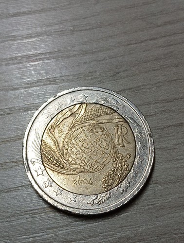 Moneta euro world - "world, food