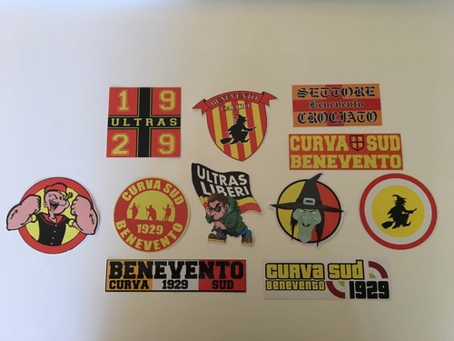 Benevento adesivi ultrà - adesivi,