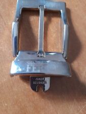 Gianfranco Ferrè fibbia in acciaio per cintura , unisex, made in Italy