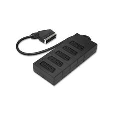 MULTIPRESA SCART FEMMINA CIABATTA PRESA 5 POSTI 21 PIN TV DECODER LETTORE DVD 1M