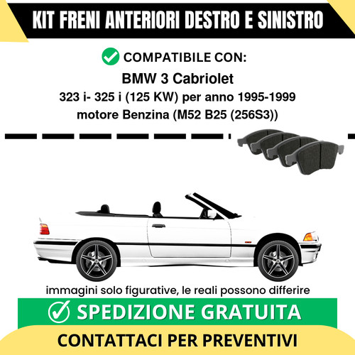 Pastiglie freno anteriori - freno,