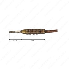 Termocoppia fuoco bruciatore