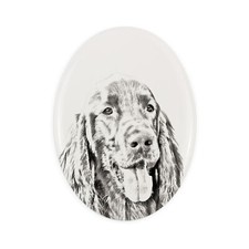 Setter inglese I lapide con