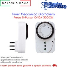 TIMER SETTIMANALE MECCANICO