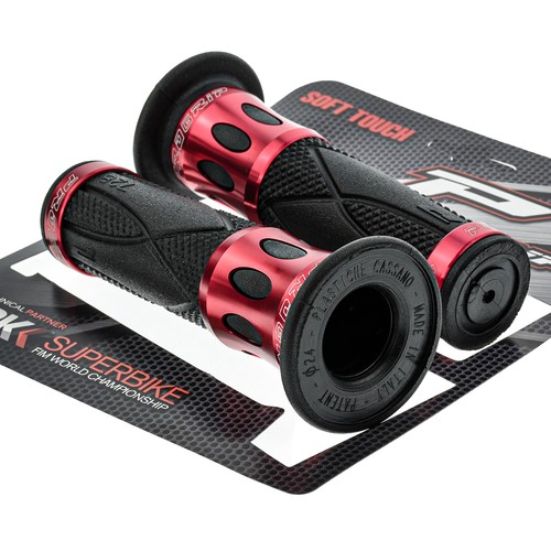 Maniglia gomma rosso - maniglia,