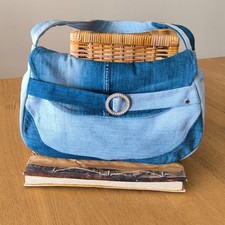 Borsa artigianale in jeans
