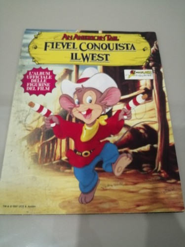 Album figurine fievel - figurine,