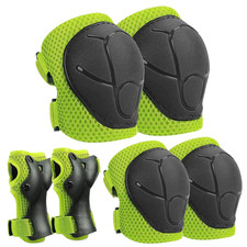 6 Pezzi Set Di Protezione per Bambini, Protezioni Pattini Bambina Ginocchiere Ba
