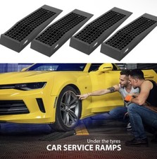 4pcs Car Service Ramps Low