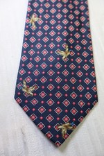 BROOKSFIELD SETA SILK TIE CRAVATTA NECKTIE MADE ITALY VINTAGE CLASSIC