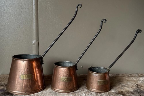 Set antique copper cider - set,