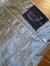 Jacob Cohen pantalone lana taglia W 40 grigio mélange