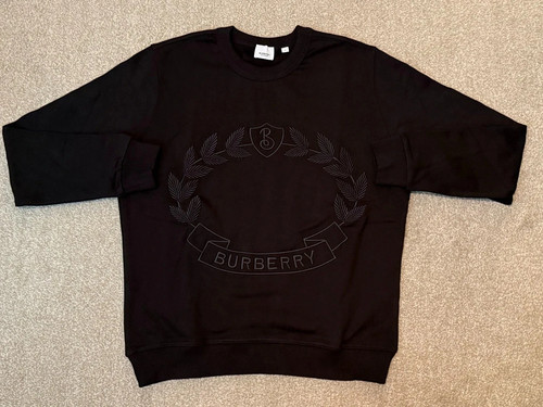 Felpa girocollo burberry - felpa,
